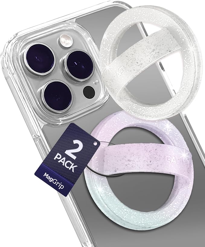 2-Pack Magnetic Phone Grip Holders Compatible - Image 4