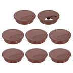 uxcell 8 Pcs 60mm Desk Grommet, Plastic Cable Hole Cover, Wire Cord Cable by uxcell