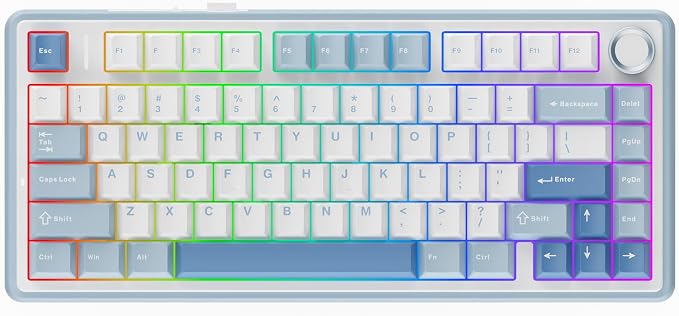 EPOMAKER x Aula F75 Gasket Mechanical Keyboard, 75% Wireless Hot Swappable by EPOMAKER