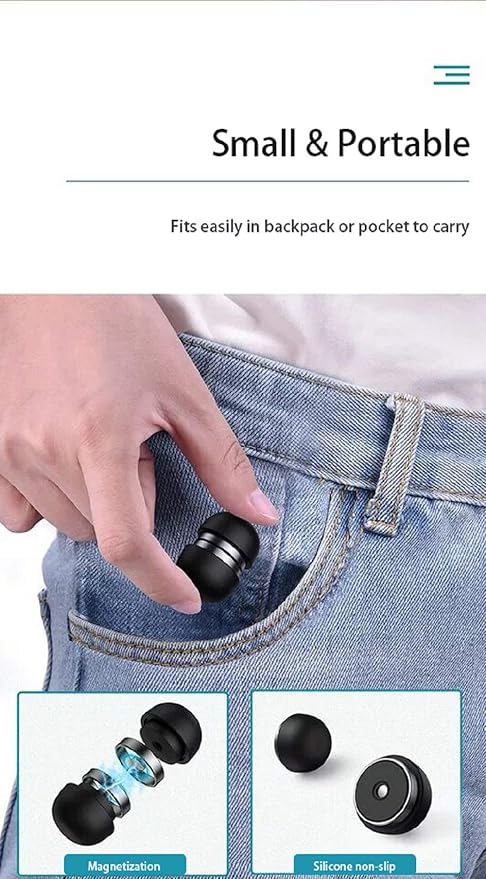 Laptop Cooling Stand, Ergonomic Laptop Cooling Pad Small Invisible Cooler Ball - Image 5