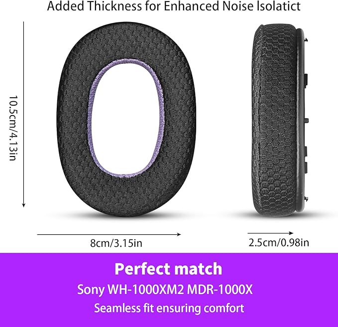 Breathable Mesh Replacement Earpads - Image 4