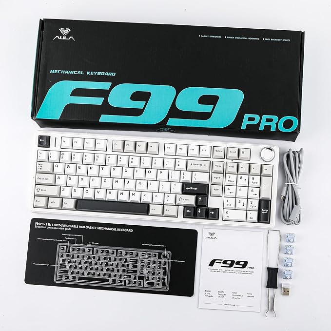 EPOMAKER X Aula F99 PRO Wireless Gaming Keyboard - Image 8