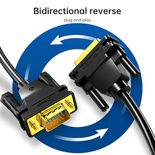 DVI to VGA Cable 6ft/1.8m - Image 6