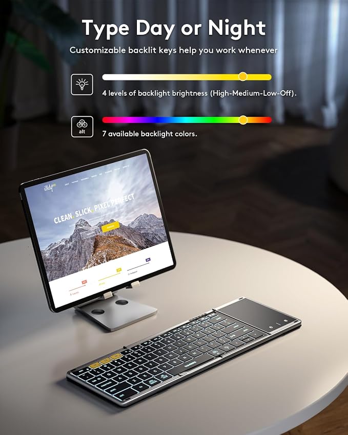 Samsers Foldable Bluetooth Keyboard - Image 3