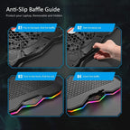 AICHESON Laptop Cooling Pad, Chill Pad - Image 6