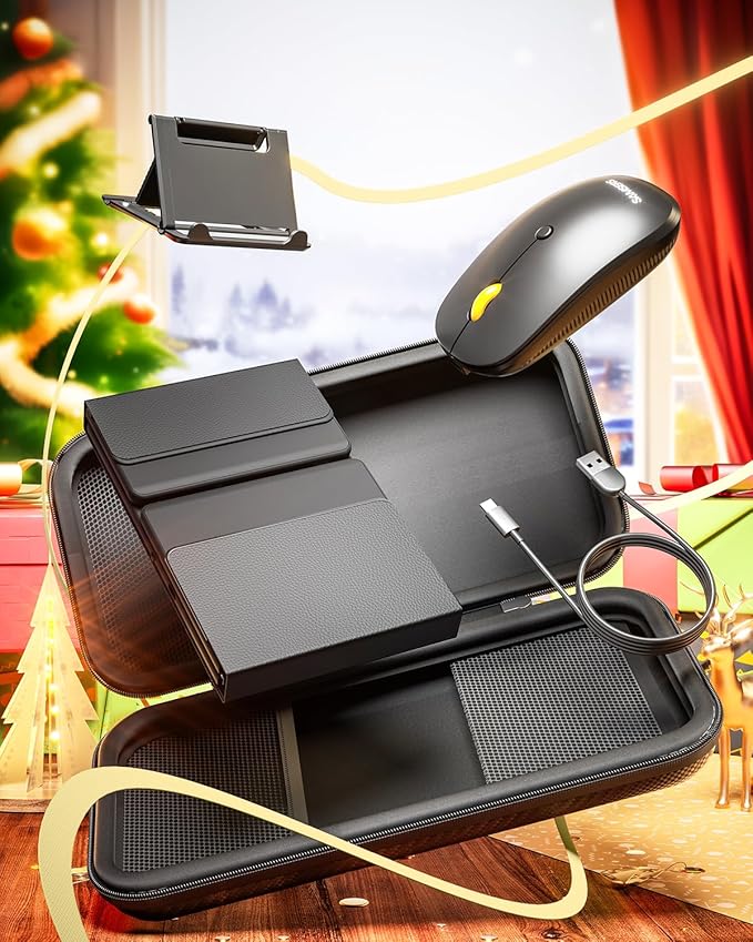 Foldable Keyboard and Mouse, Samsers Folding Bluetooth Keyboard Combo, 2.4G + - Image 9