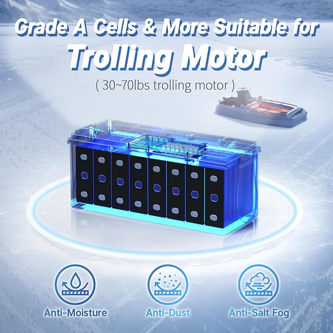 Redodo 12.8V 200AH Low Temp Cutoff LiFePO4 Battery - Image 4