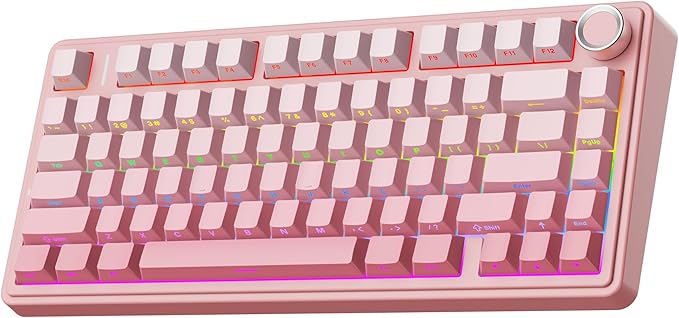 EPOMAKER X Aula F75 75% Wireless Gaming Keyboard, BT/2.4GHz/USB-C, Hot by EPOMAKER