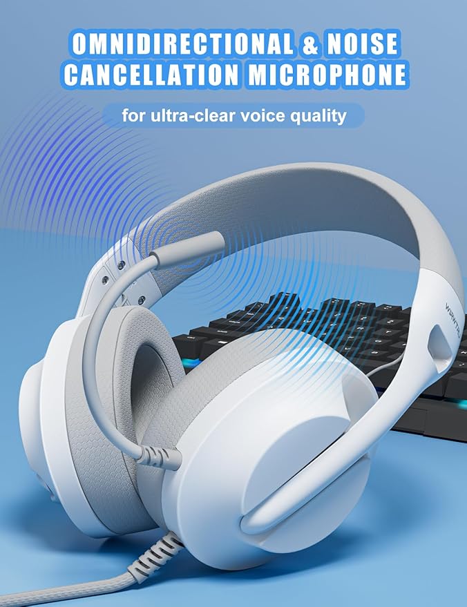 S30 Gaming Headset with Microphone, 198g Lightweight Design, Wired Gaming - Image 4