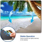 Beach Mouse Pad, Coconut Trees Design Mouse Pad, Nature Mousepads, Custom - Image 6