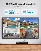 ieGeek PoE Security Camera System, 5MP Outdoor/Indoor PoE Cameras - Image 4