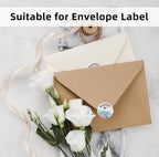 2'' Circle Thermal Labels, Holographic Sliver 400pcs Round Thermal Printer - Image 7