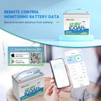 Redodo 12V 100Ah Smart Mini Bluetooth LiFePO4 Battery, Smallest Lithium - Image 3