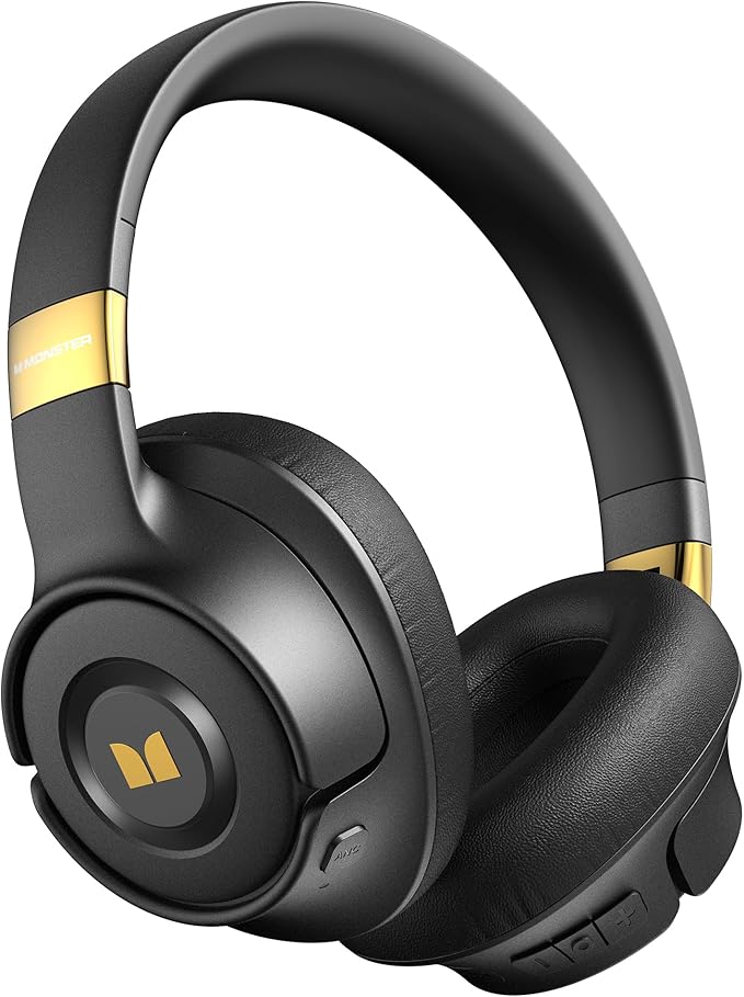 Monster Persona SE ANC Active Noise Cancelling Headphones, Over Ear Bluetooth by Monster