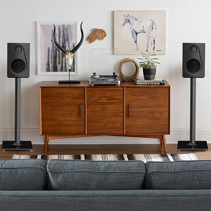 PERLESMITH Universal Floor Speaker Stands 26 Inch - Image 2