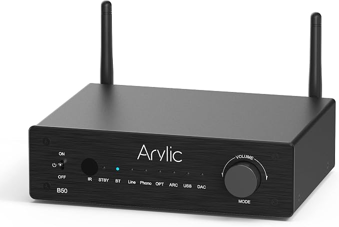 Arylic B50 2 Channel Bluetooth Amplifier by Arylic