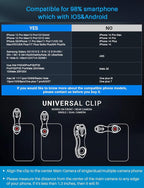 10 in 1 Cell Phone Camera Lens Kit, Wide Angle Lens & Macro Lens+Fisheye - Image 7