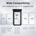 Floatable Waterproof Phone Pouch Case 2 Pax - Image 2