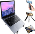 Foldable Laptop Stand for Desk, All-in-One Portable Holder for Laptop, Phone & by SMALLSHS