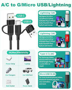 HanCenDa 4 in 2 Multi Charging Cable - Image 3