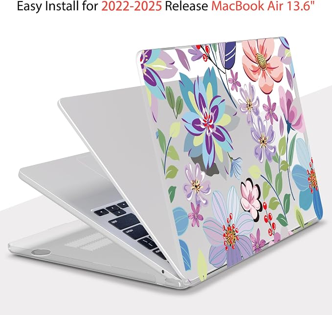 Teryeefi for M4 M3 M2 MacBook Air 13 inch Case 2025 2024 2023 2022 Release - Image 5