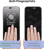 2 Pack Matte Privacy Screen Protector - Image 3