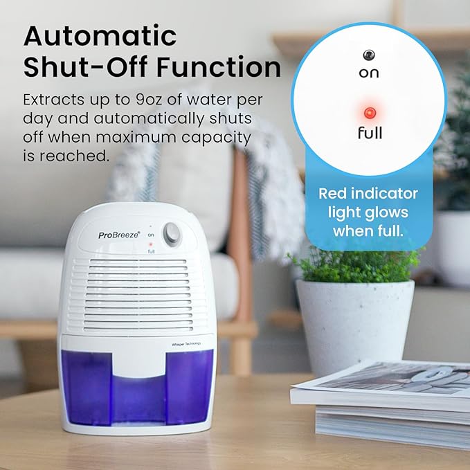 Pro Breeze Electric Mini Dehumidifier - Image 7