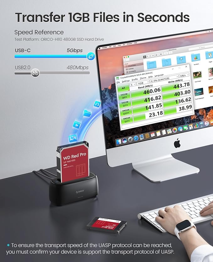 ORICO Hard Drive Docking Station - Image 3