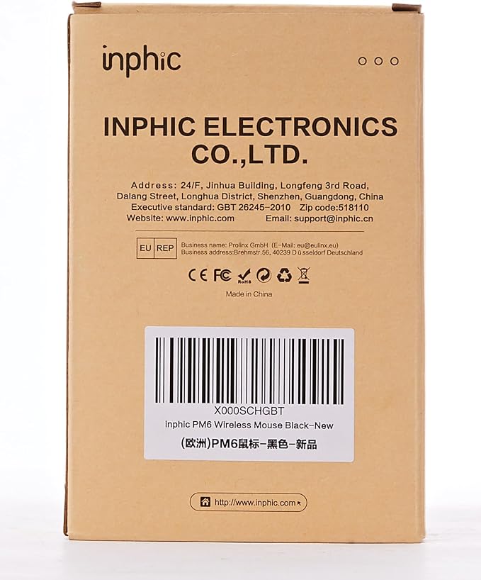 INPHIC Wireless Mouse Rechargeable, Upgraded Visible Battery, 2400 DPI - Image 10