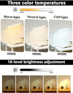Set of 2 LED Desk Lamp with Clamp - Image 3