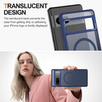 Magnetic for Google Pixel 7 Case, Shockproof Slim Translucent Matte Anti-Slip - Image 4