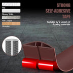 Floor Cord Cover Cavity 0.8"x0.37" Self Adhesive Cord Hider, 3.3FT Low Profile - Image 4