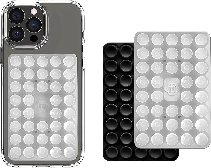Silicone Double-Sided Suction Phone Grip Detachable Mount by DreamsLink