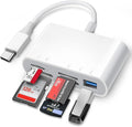 USB C SD Card Reader, 5 in 1 USB-C to Memory Card Adapter by ChiaoPio