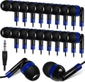 Kanayu 100 Pack Wired Earbuds Bulk by Kanayu