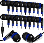 Kanayu 100 Pack Wired Earbuds Bulk by Kanayu