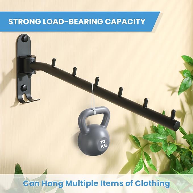 Clothing Racks for Hanging Clothes, Garment Racks Wall Mounted Clothes - Image 6