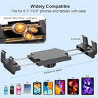 PLDHPRO Tablet Holder for Car Dashboard Heavy Duty Drill Base 360° Adjustable - Image 4