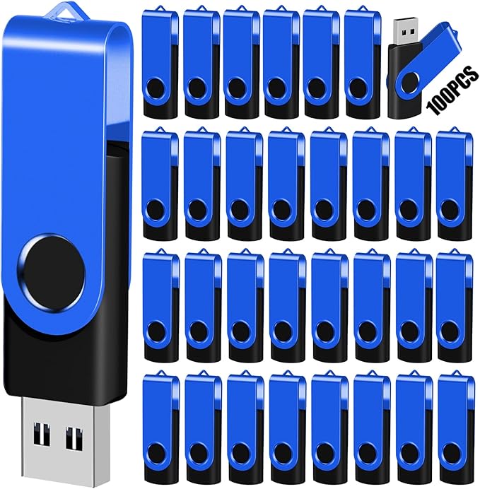 EASTBULL Flash Drive Bulk 8GB USB 100 Pack by EASTBULL