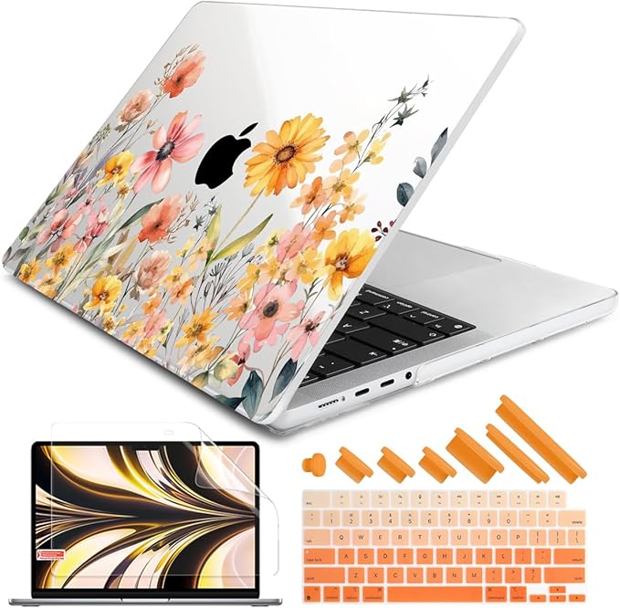 DONGKE for M4 MacBook Pro 16 Inch Case 2024 2023 2021 A3403 A3186 M3 A2991 M2 by DONGKE