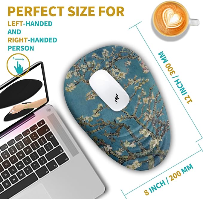 Hokafenle Ergonomic Mouse Pad Wrist Support - Image 4