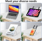 Laptop Stand for Desk, Adjustable Laptop Riser ABS+Silicone Foldable Portable - Image 6