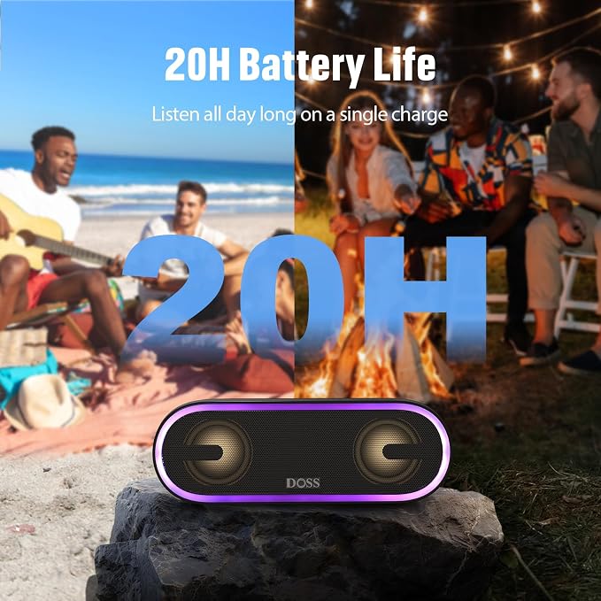 DOSS SoundBox Pro+ P300 Bluetooth Speaker - Image 7