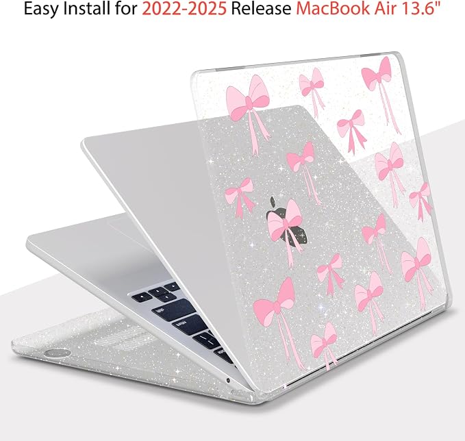 Teryeefi Compatible for MacBook Air 13.6 inch Case 2024-2022 Release Model - Image 5
