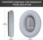 Replacement Ear Pads for Bose QuietComfort 35 35 II 15 25, Headphone Ear Covers - Image 3