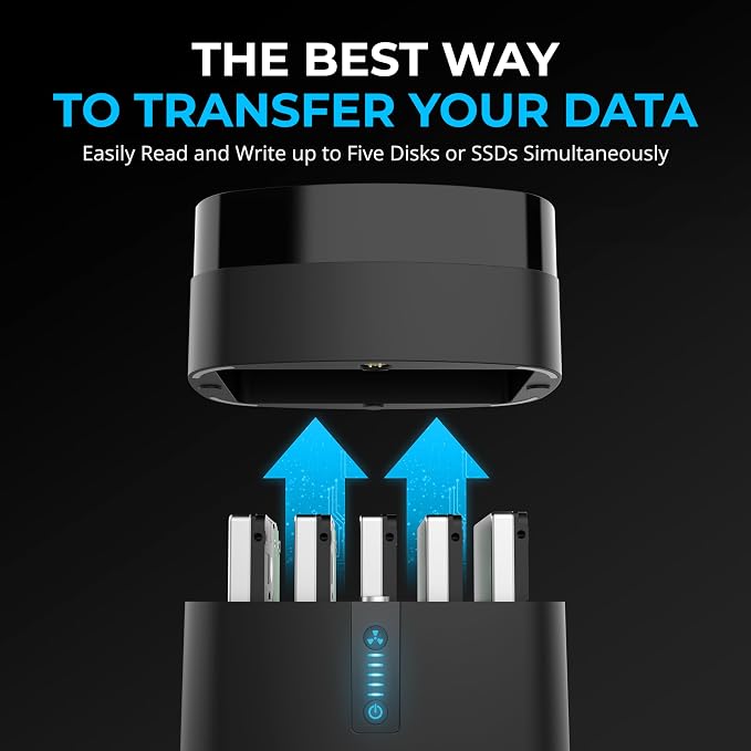 SABRENT 5-Bay USB-C Docking Station - Image 3