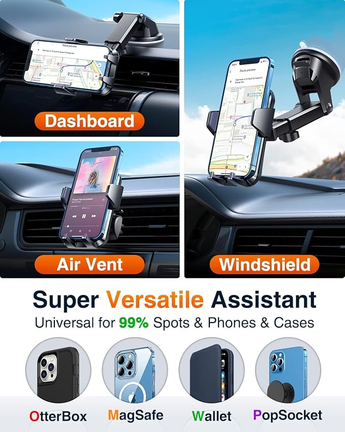 【2025 MAX Stable & Durable】Car Phone Holder VANMASS【Ultimate Military-Grade - Image 5