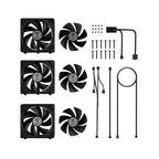 GAMDIAS AEOLUS P2-1203 120mm ARGB PWM Fan, Include Reverse Fan Blade x3 & - Image 15