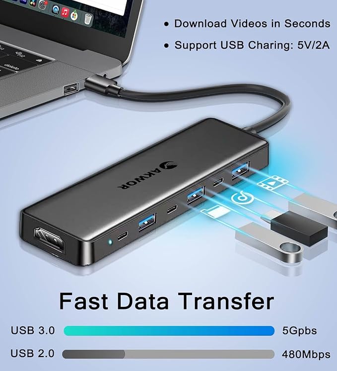 USB 3.0 to HDMI Adapter, USB 3.0 Hub - Image 6