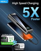 Portable Charger 40000mAh Power Bank, 22.5W Fast Charging Battery Pack - Image 3